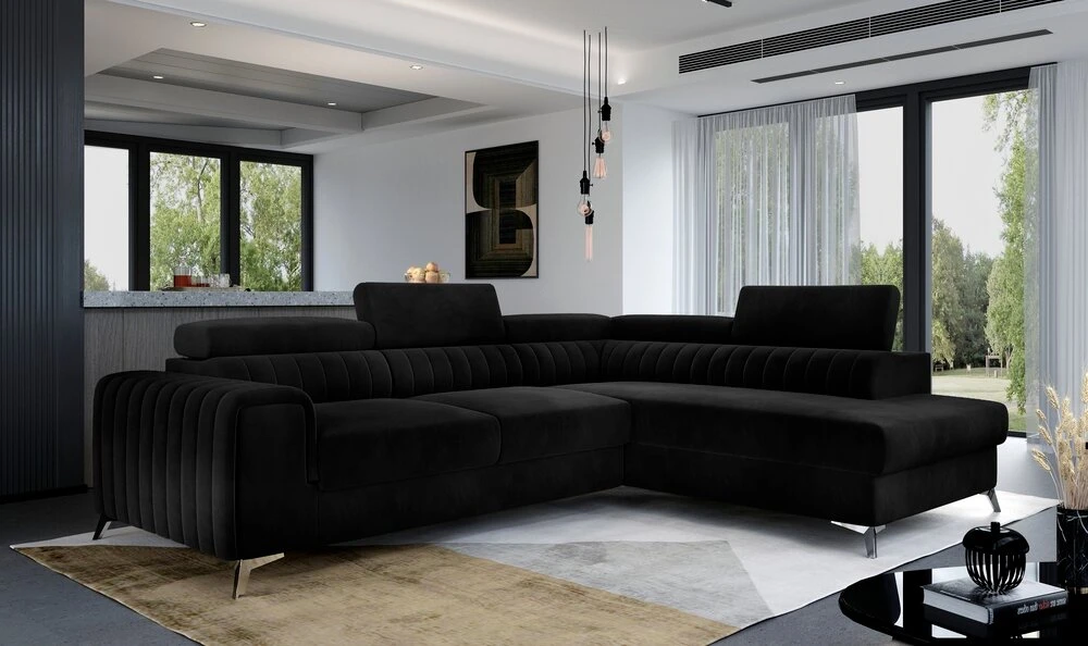 York corner sofa bed with storage M99