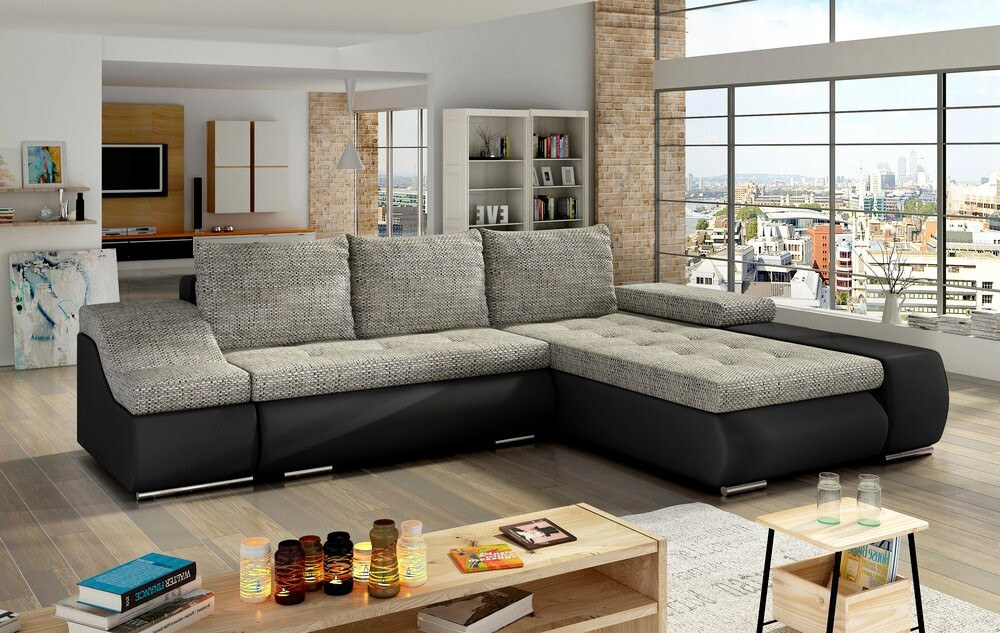 Halifax corner sofa bed with storage B01/S11