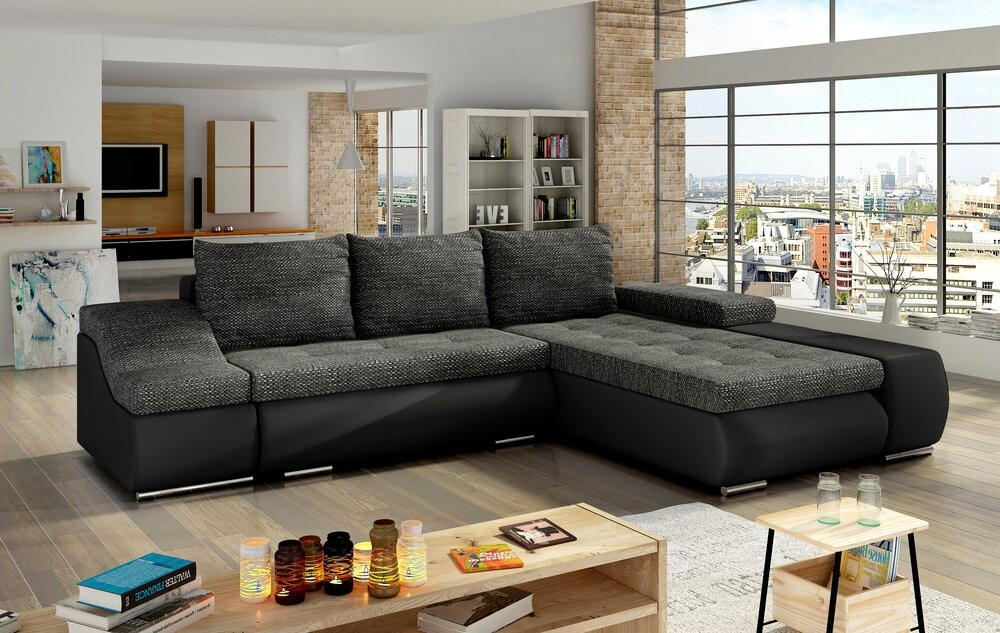 Halifax corner sofa bed with storage B02/S11
