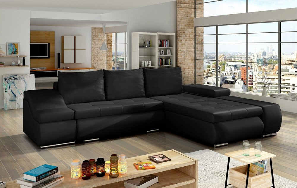 Halifax corner sofa bed with storage S11