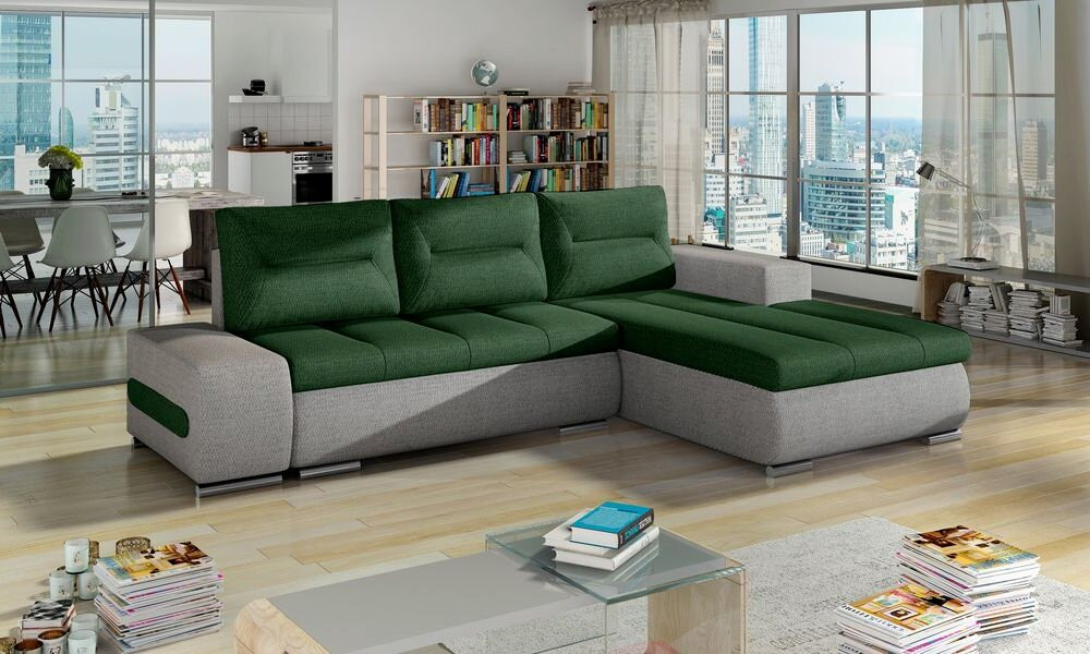 Luton corner sofa bed with storage M37/M90