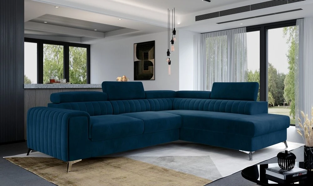 York corner sofa bed with storage M77