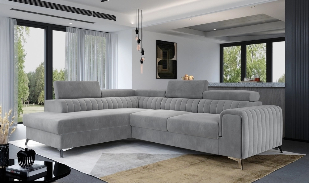 York corner sofa bed with storage M84