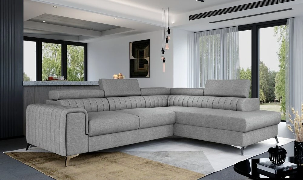 York corner sofa bed with storage S21