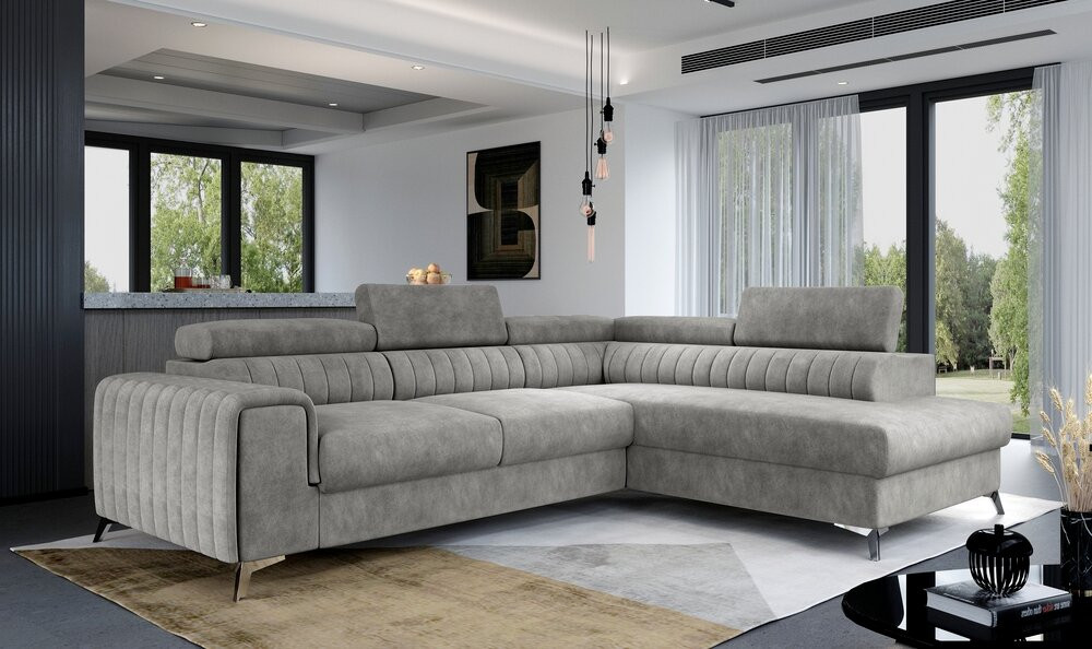 York corner sofa bed with storage D90