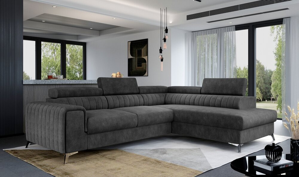 York corner sofa bed with storage D96