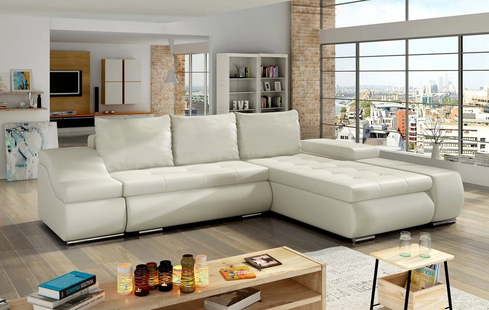 Halifax corner sofa bed with storage S33